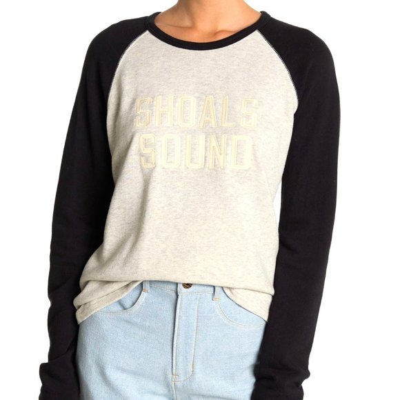 Billy Reid Tops - NEW! Billy Reid Shoals Sound Crew Baseball T-Shirt